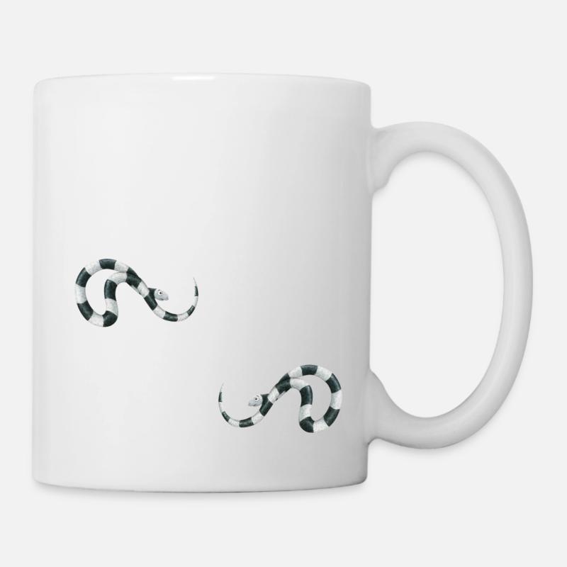 The funny sea snakes - Mug - white