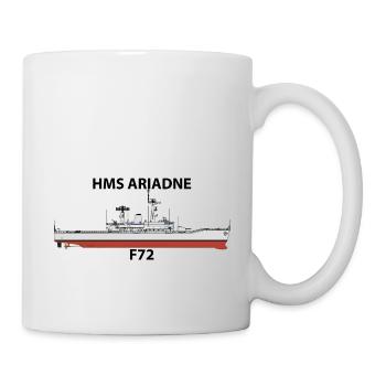 HMS ARIADNE - LEANDER ORIG - Tasse - Weiß - Rechts