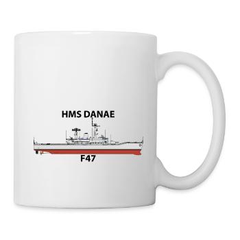HMS DANAE - LEANDER ORIG - Tasse - Weiß - Rechts