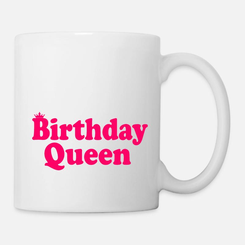 Birthday queen - Mug - white