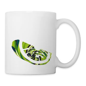 Frische frische süße Natur kühle Sommerfrüchte - Tasse - Weiß - Rechts