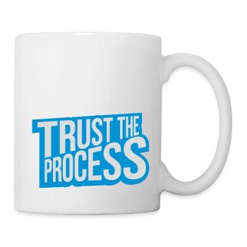 trust the process Quote - Mug - white - Right