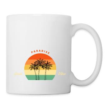 Surf Paradise - Tasse - Weiß - Rechts