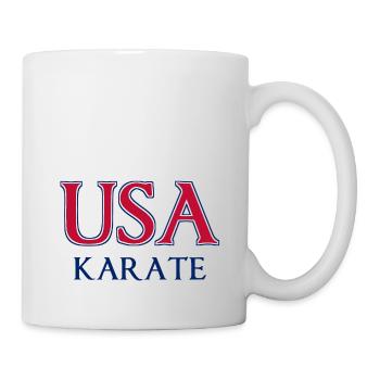 USA Karate - National Colors - United States - Mug - white - Right