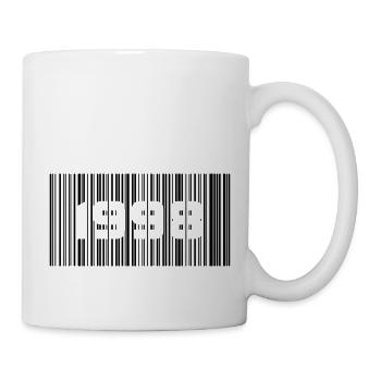 Geburtsjahr Geburtstag Born In - Made in 1998 - Tasse - Weiß - Rechts