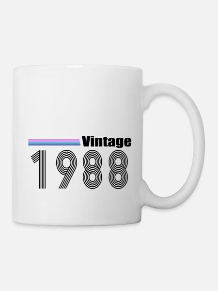 1988 - Mug blanc - blanc