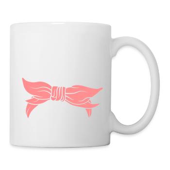 Weibliche Kopfbedeckung Kopftuch Bandana - Tasse - Weiß - Rechts