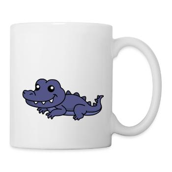 Alligator Comic Animal - Mug - white - Right