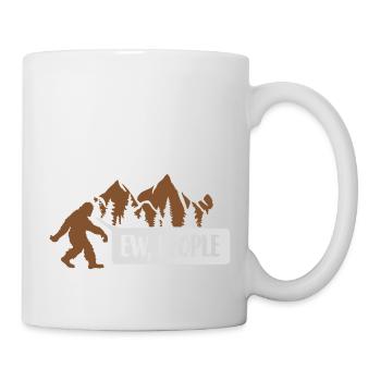 Citation ew people Bigfoot - Mug blanc - blanc - Droite