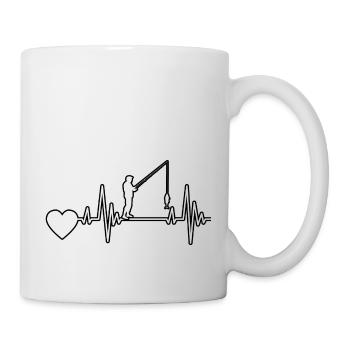 Pêche Hameçons Pêche Pêche Pêche - Mug blanc - blanc - Droite