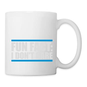 I don't care fact - Mug - white - Right