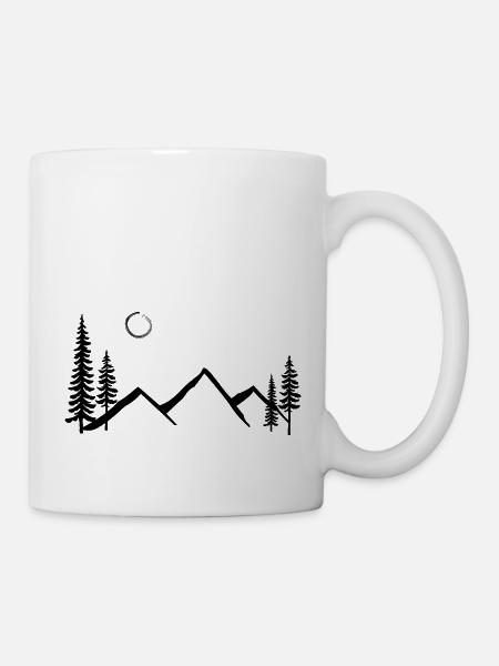 Erforschen - Tasse - Weiß