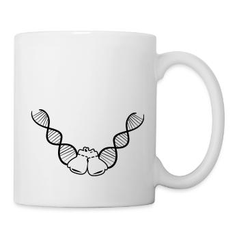 boxing kickboxing boxer martial arts kickboxer - Mug - white - Right