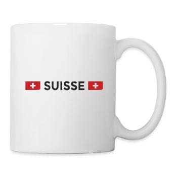 Maillot Suisse Football Fan Drapeau Suisse - Mug blanc - blanc - Droite