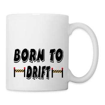 Voiture - Mug blanc - blanc - Droite