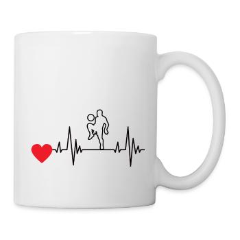 Fußballtrainerin Fußball Fußballer Fußballspieler - Tasse - Weiß - Rechts