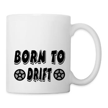 Auto - Tasse - Weiß - Rechts