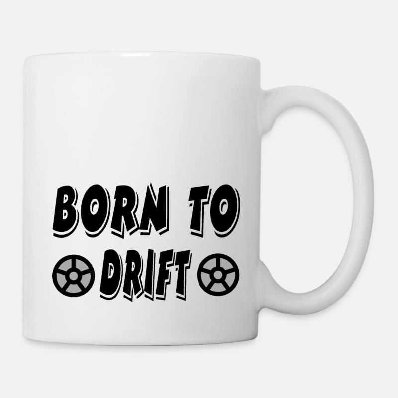 Auto - Tasse - Weiß