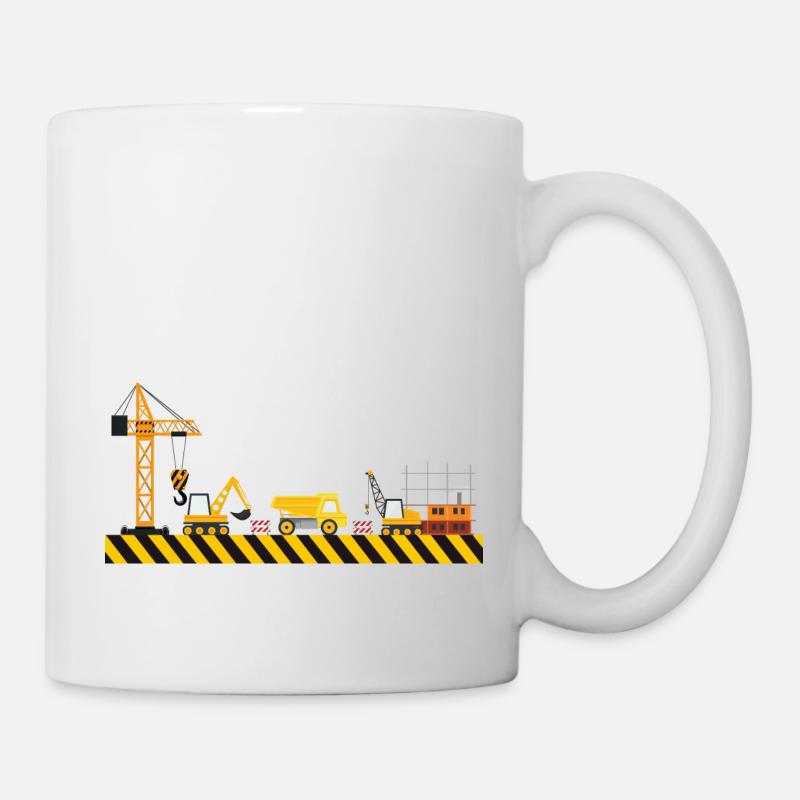 Construction work toy child - Mug - white