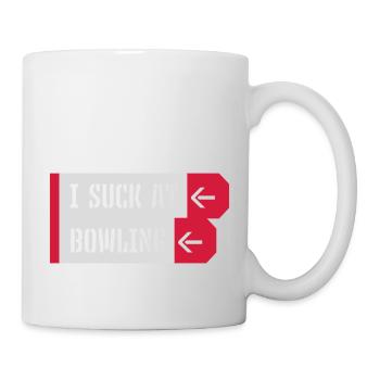 Je suis nul au bowling - Mug blanc - blanc - Droite