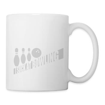 Je suis nul au bowling - Mug blanc - blanc - Droite