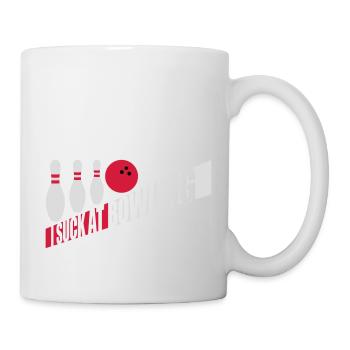 Je suis nul au bowling - Mug blanc - blanc - Droite