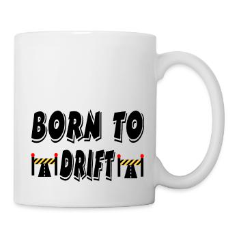 Auto - Tasse - Weiß - Rechts