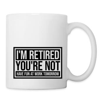 have fun at work - Mug - white - Right