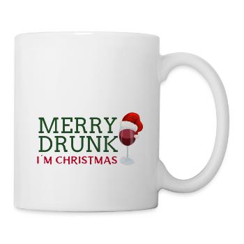 Merry Drunk - Tasse - Weiß - Rechts