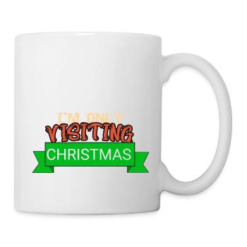 Passing by Christmas - Christmas - Mug - white - Right