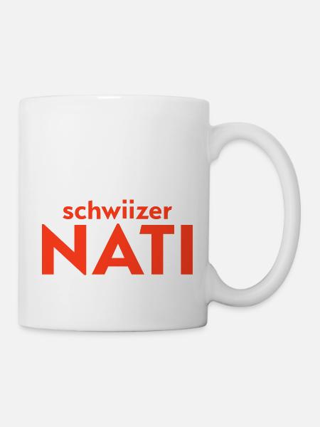 Schwiizer Nati - Mug blanc - blanc