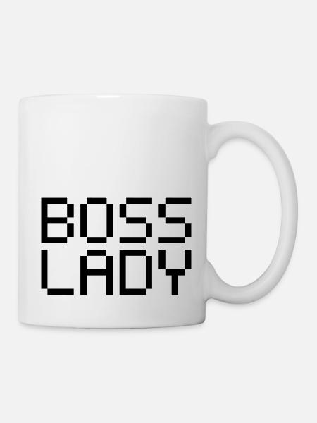 Chefin - Tasse - Weiß