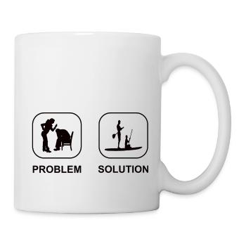 Stand Up Paddle Surf Stand-up Paddler Stand-Up Paddle - Mug blanc - blanc - Droite