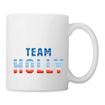 Team Holly | Warming Stripes - Tasse - Weiß - Rechts