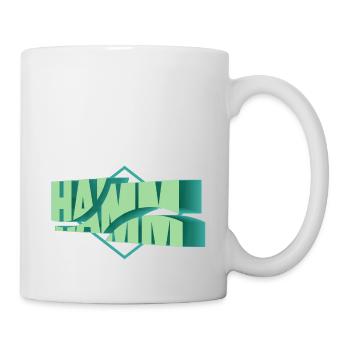 Hamm Deutschland Stadt 3D Schrift Skyline - Tasse - Weiß - Rechts