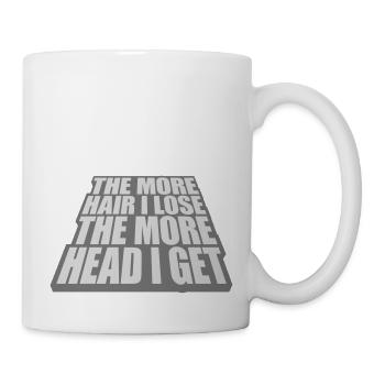 I get more head - Mug - white - Right