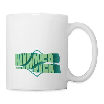 Hannover Deutschland Stadt 3D Schrift Skyline - Tasse - Weiß - Rechts