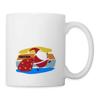 Weihnachtsmann - Tasse - Weiß - Rechts