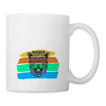 Jaguar - Tasse - Weiß - Rechts