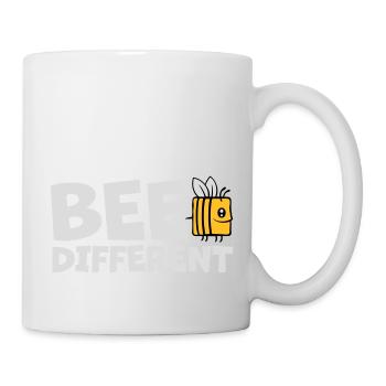 bee different saying quote - Mug - white - Right