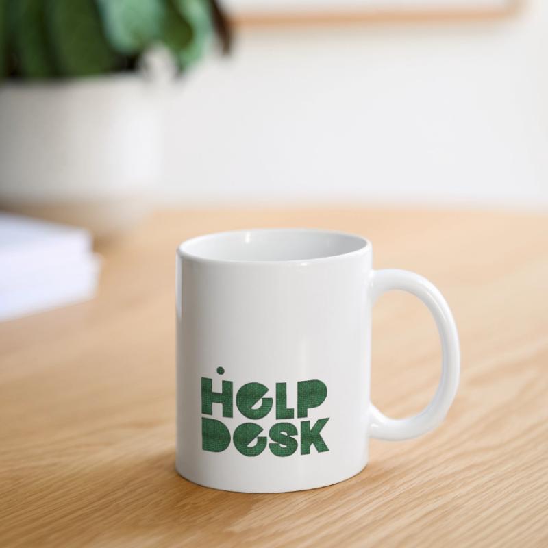 Helpdesk IT-Support-Geek Computer-Computer-Geek Tasse