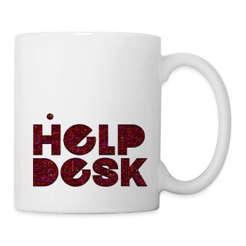 Helpdesk IT-Support-Geek Computer-Computer-Geek - Tasse - Weiß - Rechts
