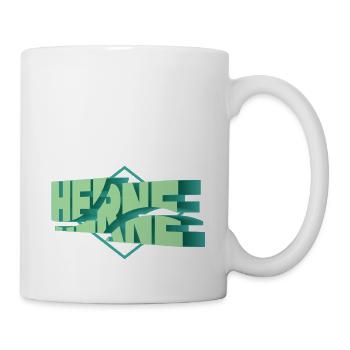 Herne Germany City 3D Font Skyline - Mug - white - Right
