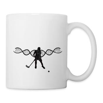 Feldhockey Hockey Hockeyspieler Geschenk Unihockey - Tasse - Weiß - Rechts