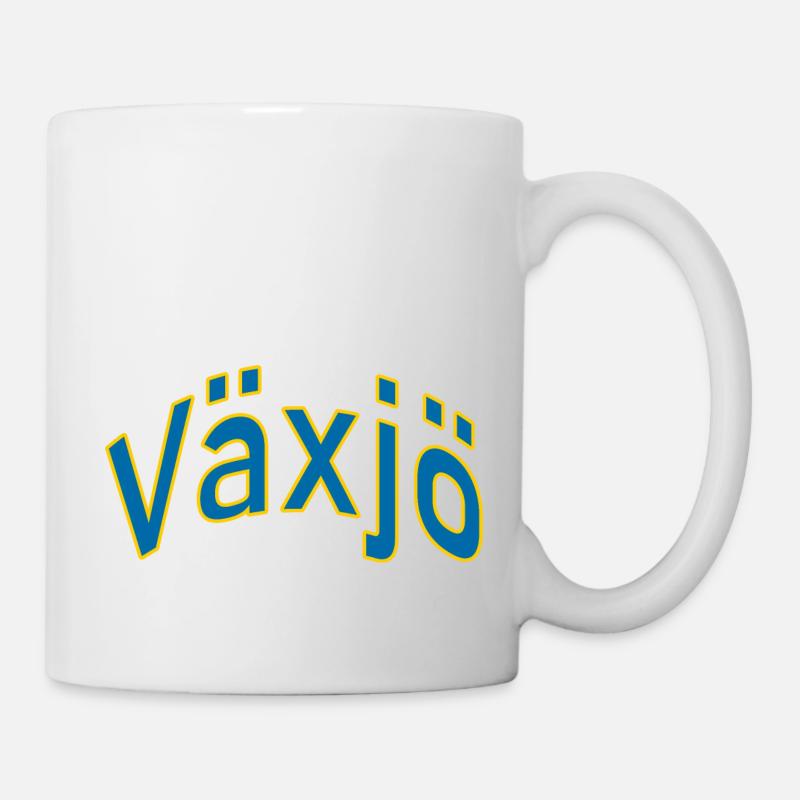 Växjö - Tasse - Weiß