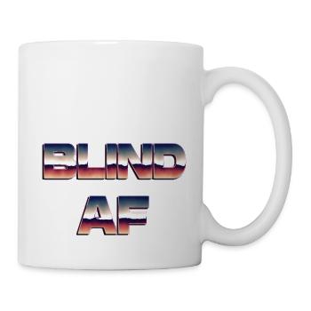AF aveugle - Mug blanc - blanc - Droite