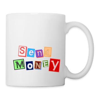 Send MONEY - Mug - white - Right