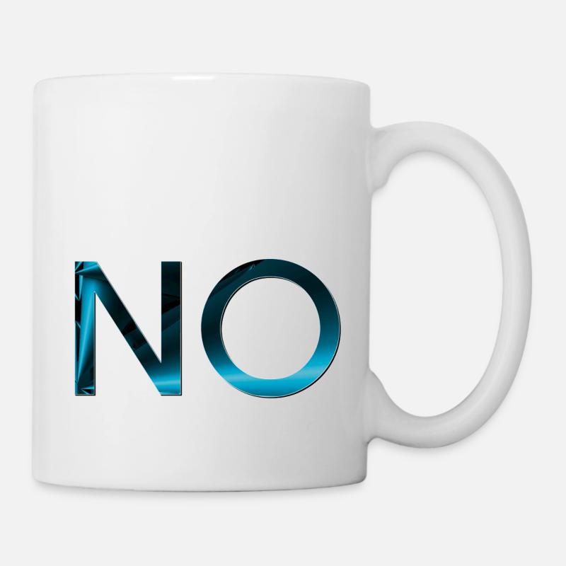 NEIN - Tasse - Weiß