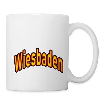 Wiesbaden - Tasse - Weiß - Rechts