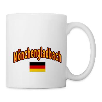 Mönchengladbach Germany Flag - Mug - white - Right